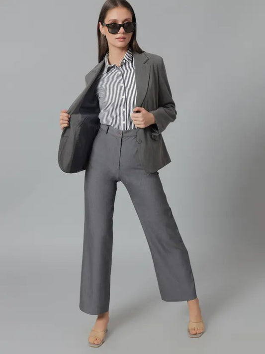 Black Stripe Formal Shirt